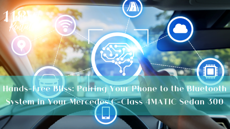 Hands-Free Bliss: Pairing Your Phone to the Bluetooth System in Your Mercedes C-Class 4MATIC Sedan 300