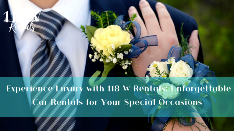 Car Rentals for Your Special Occasions