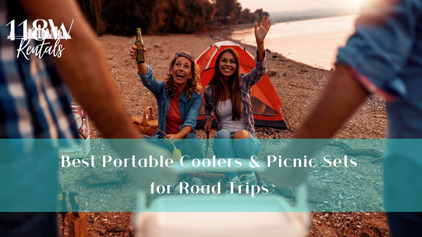 Best Portable Coolers & Picnic Sets for Road Trips – 118 W Rentals